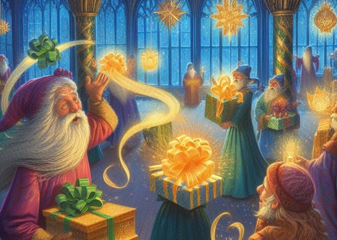 The Gift-Wrapping Wizards of Christmas: 5. Confrontation with the Unwrapper Begins