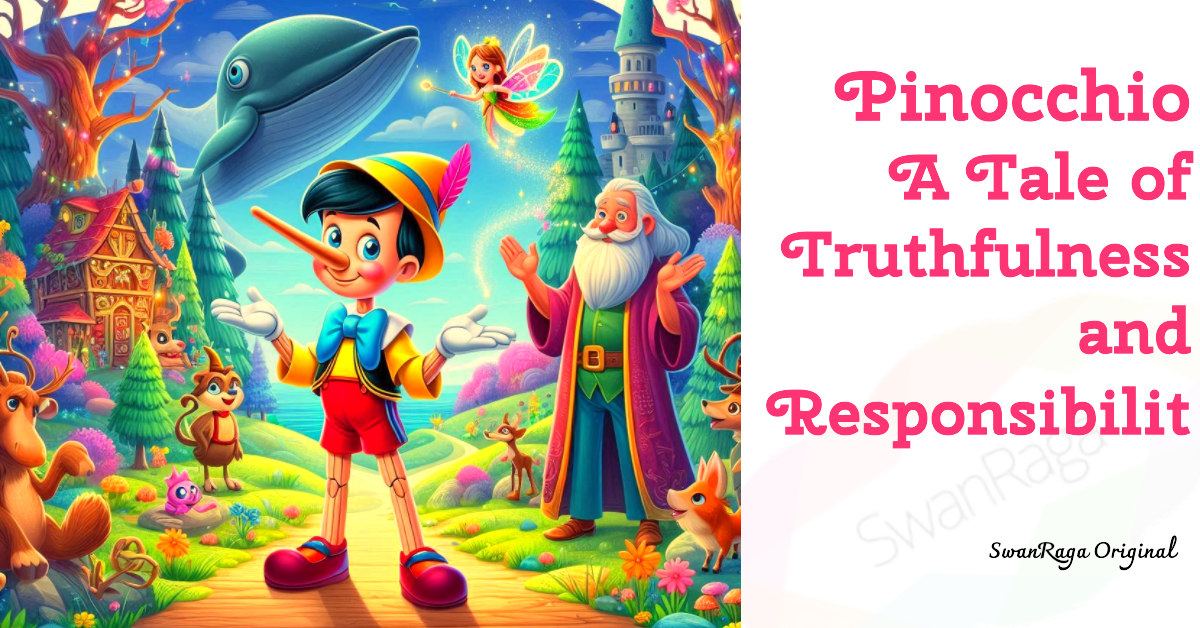 Pinocchio: A Tale of Truthfulness and Responsibility | Bedtime Sleep Story for Kids