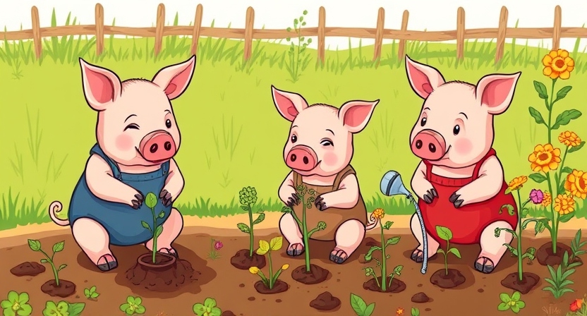 three little pigs