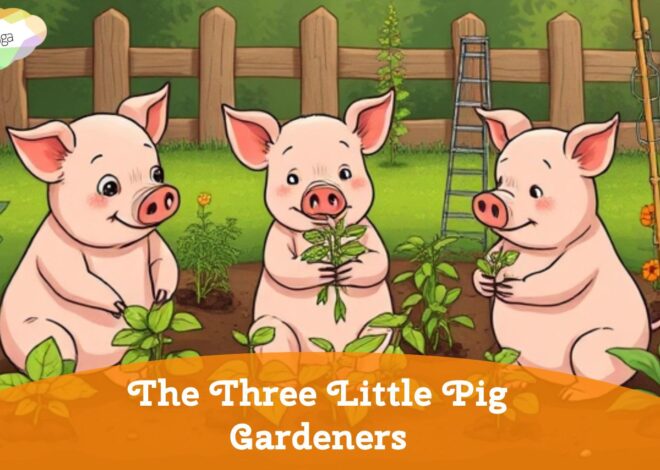 The Three Little Pig Gardeners